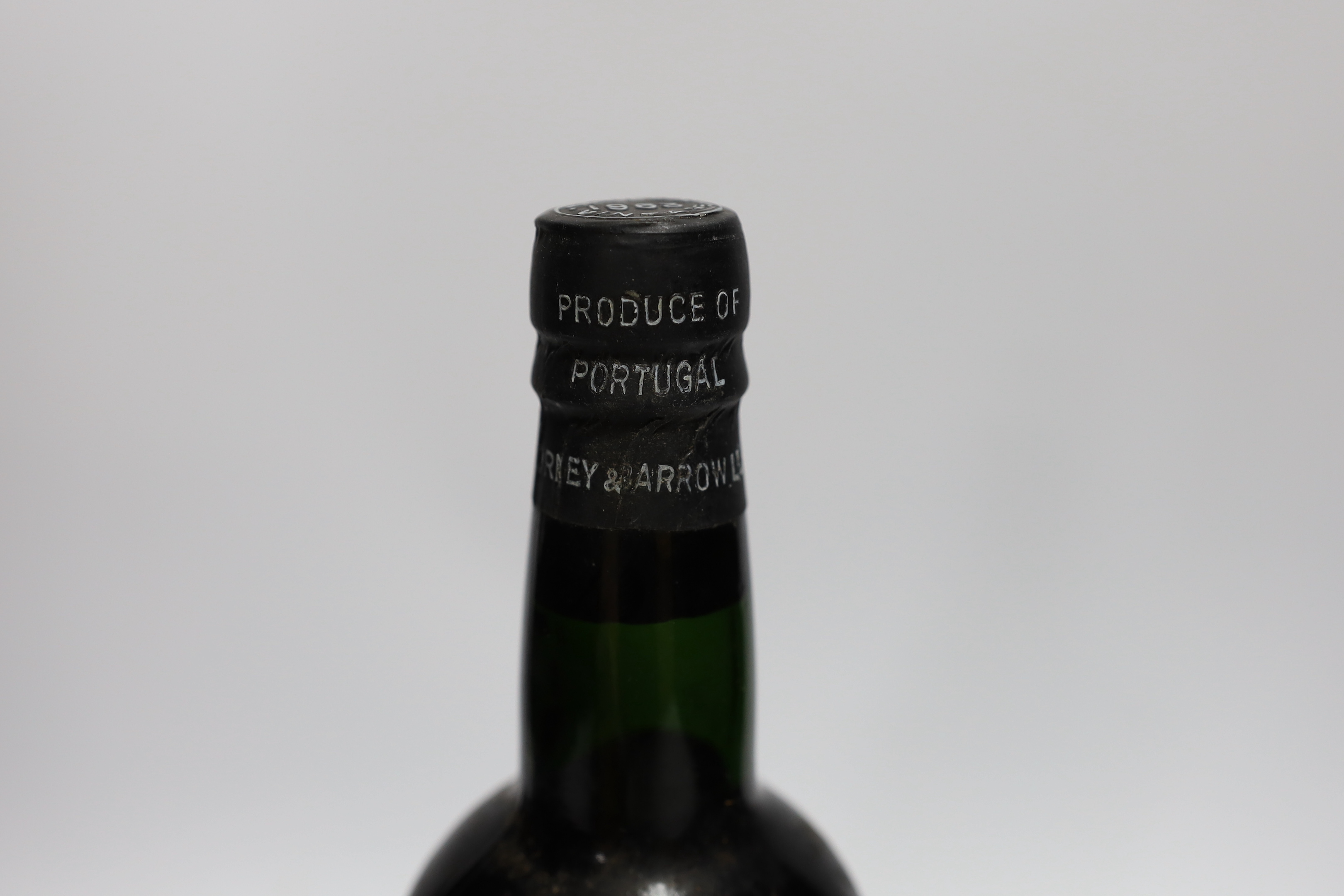 One bottle 1963 Taylors Port